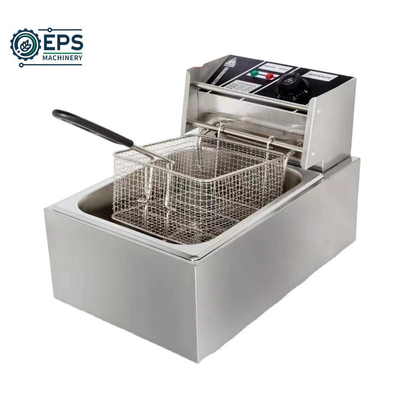 2L-6L Máquina de fritura profunda programável Características avançadas e peso bruto do pacote