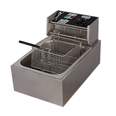 2L-6L Máquina de fritura profunda programável Características avançadas e peso bruto do pacote