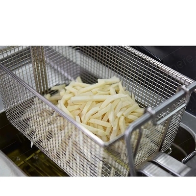 2L-6L Máquina de fritura profunda programável Características avançadas e peso bruto do pacote
