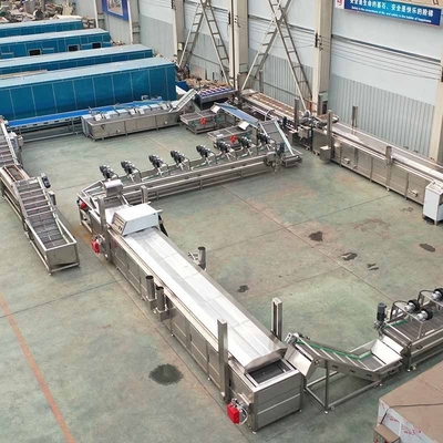 Máquina de produção de chips de batata de alta capacidade automática