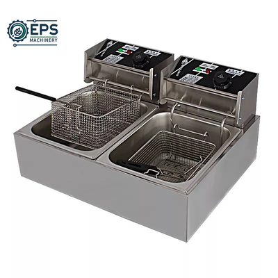 Fritadora de 3L com sistema de filtragem de óleo e botão de controle de modo limpo Fritagem