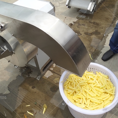 Linha de processamento de batatas fritas congeladas com grau automático automático