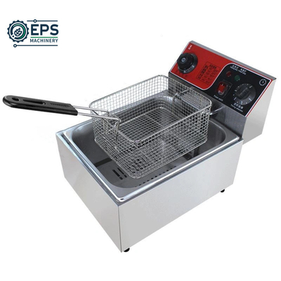 Máquina de fritura para produção de lanches em volume com frigideira de lanches contínua EPS 405X241X204mm