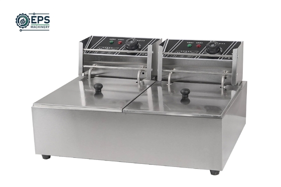 Máquina de fritura de óleo comercial com tamanho de pacote consistente 52,00cm * 30,50cm * 29,50cm