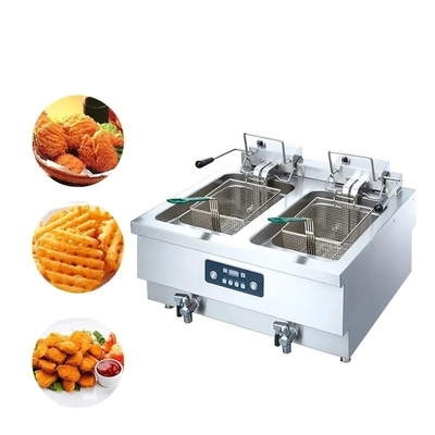 Máquina de fritura para eficiência energética Tecnologia EPS e Mod de controlo de botões