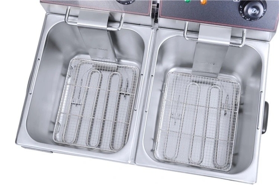 Máquina de fritura para eficiência energética Tecnologia EPS e Mod de controlo de botões