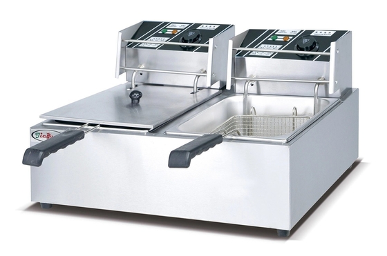 Máquina de fritura para eficiência energética Tecnologia EPS e Mod de controlo de botões