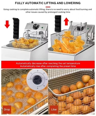 Capacidade Kfc Friteira de Frango Controle Mod Botão Pacote Tamanho 52,00cm * 30,50cm * 29,50cm