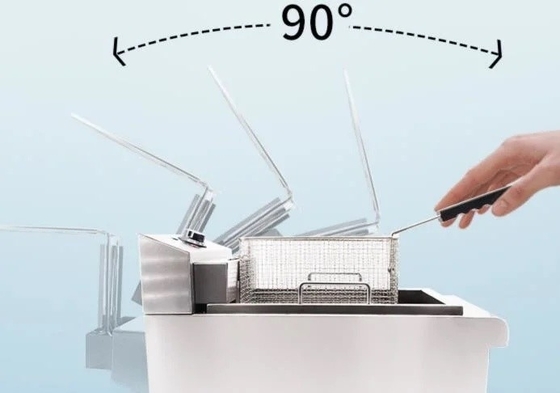 Cozinha Máquina de Fritura Elétrica Tamanho 52.00cm * 30.50cm * 29.50cm Energia-