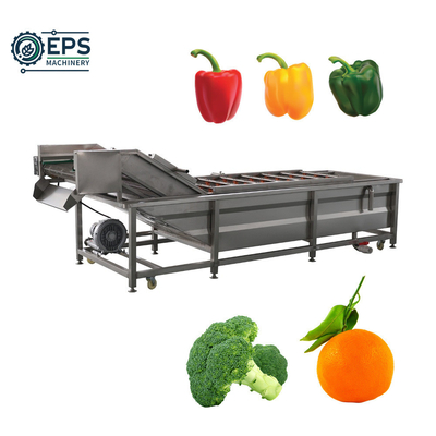 Máquina automática de lavagem de frutas para operações em grande escala para desempenho personalizado