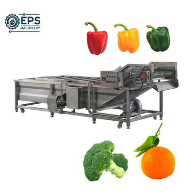 Máquina de limpeza de frutas e equipamento de lavagem de vegetais personalizados para limpeza