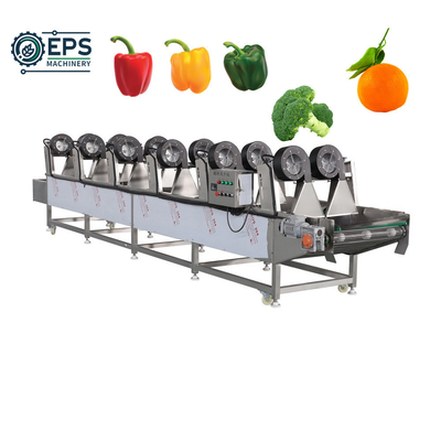 Serviço pós-venda Apoio online Máquina automática industrial de lavagem e secagem de frutas