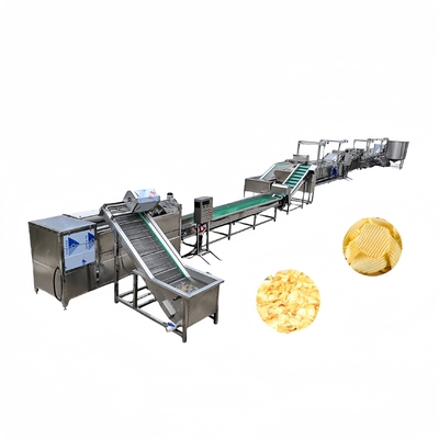 Máquina de batatas fritas totalmente automatizada com manutenção ao longo da vida