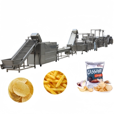 Máquina de processamento térmico eléctrico de batatas fritas Últimas inovações e fonte de energia