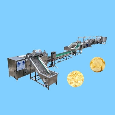 Linha de produção de batatas fritas congeladas IQF
