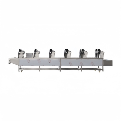 Secador comercial de frutas e vegetais de qualidade industrial de grande escala 1500 kg/h
