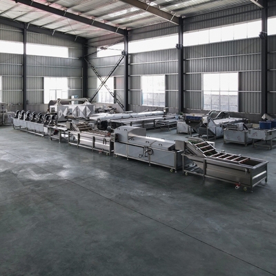 304 Máquina automática de processamento de vegetais e frutas de aço inoxidável para uso industrial