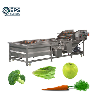Equipamento totalmente automático de lavagem e blanqueamento de frutas e vegetais com opções personalizadas