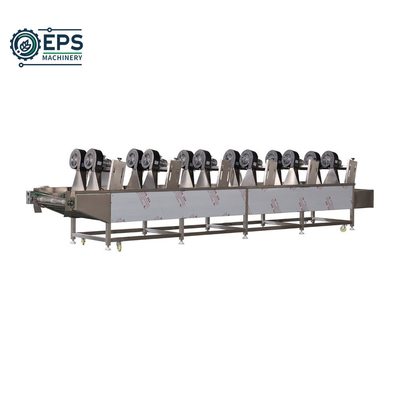 Máquina de lavar a roupa Eddy Current para limpeza de frutas e vegetais de aço inoxidável 304