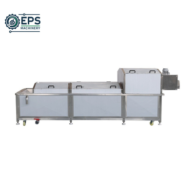 Máquina de lavagem e desidratador de corrente de Eddy para salada de soja e frutas e vegetais