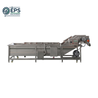 Máquina de lavagem e desidratador de corrente de Eddy para salada de soja e frutas e vegetais