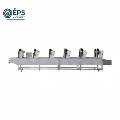 Máquina de lavagem e desidratador de corrente de Eddy para salada de soja e frutas e vegetais
