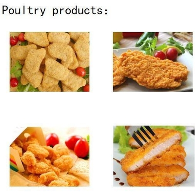 Máquina de fabricação de nuggets de frango inovadora automática de grau automático com moedor de carne
