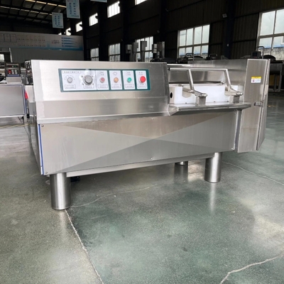 Automático de aço inoxidável cortador de cubos de carne comercial com 3kw de potência e melhor