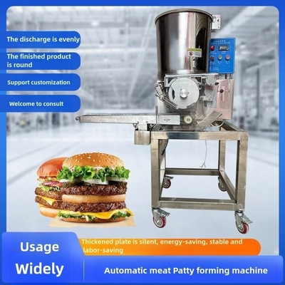 Máquina de fabricação de hambúrgueres e batatas com tecnologia avançada