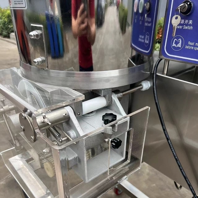 Linha automática de processamento de peixe Finger Burger Patty com tensão 380V e moedor de carne