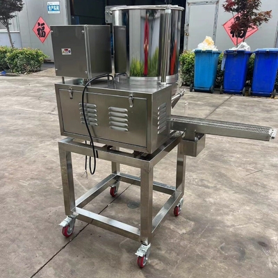 Pressão de hambúrguer de capacidade média, fabricante de refeições automática, tensão automática 380V