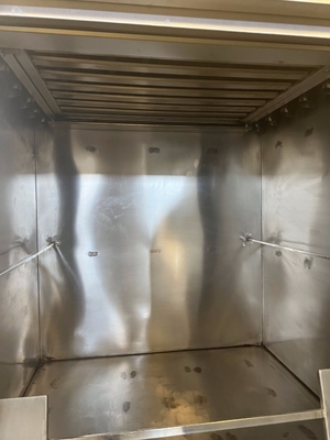 Forno de fumo de carne de aço inoxidável com certificação CE Ideal para aplicações em fumadores