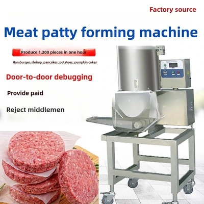 Máquina automática de cozinha de hambúrgueres alimentares para processamento térmico em cozinha industrial