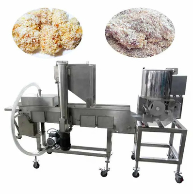 Máquina automática de bateria de frutos do mar e nozes