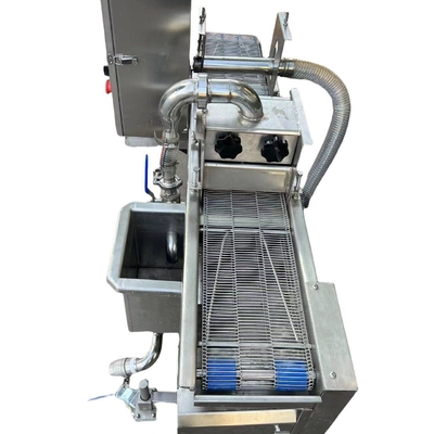 Máquina automática de bateria de frutos do mar e nozes