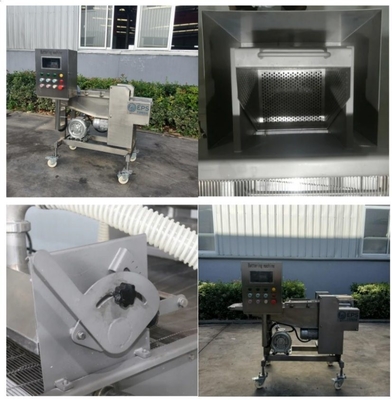 Máquina automática de batida de tiras de frango e de carne de bovino para tensão de 380 V