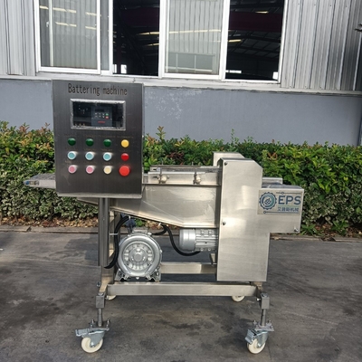 Processamento térmico Maquina de batida de pipoca de frango Tipo de tambor automático Grau automático