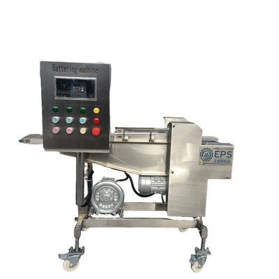 Máquina automática de batida de bolas de frango frito com capacidade de moagem de carne