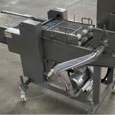 Máquina de batida automática avançada de carnes de bovino e de frango para processamento térmico