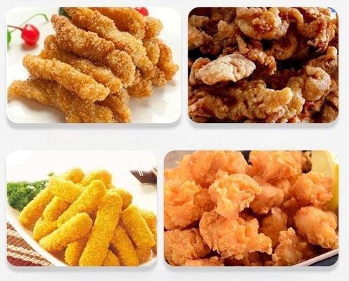 Máquina de batida de carnes e nuggets personalizados de 380V para alto desempenho