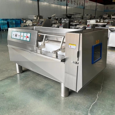 Máquina de corte de cubos de carne fresca personalizada para processamento de carne industrial