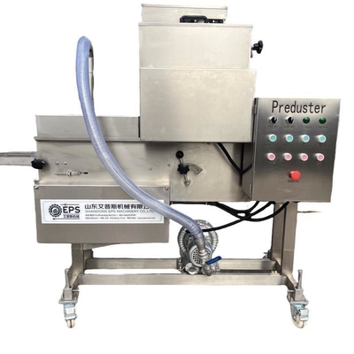 Voltagem 380V Máquina de farinha de frutos do mar Moedor de carne Máquina de revestimento de pipoca de frango