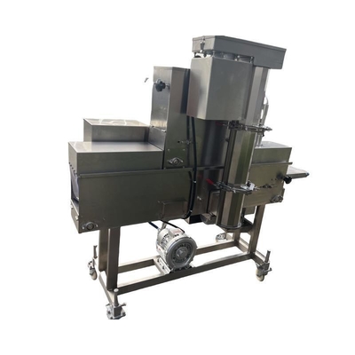 Voltagem 380V Máquina de farinha de frutos do mar Moedor de carne Máquina de revestimento de pipoca de frango