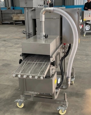 Máquina de Flouring de Largura de Faixa de 1000 mm personalizada para processamento de carne de grande capacidade