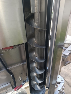 Máquina de bateria de pão para fabricação de hambúrgueres 2 em 1