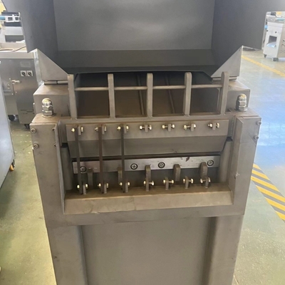 Máquina de corte automática de tiras de carne fresca de alta capacidade para frango e porco