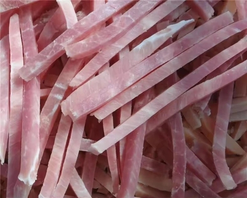 Máquina automática de corte de tiras de carne congelada de 3 kW para tiras sem esforço