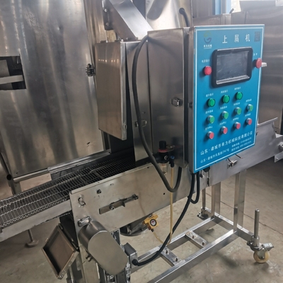 Máquina de revestimento automático de farinha de 380V para alimentos de carne
