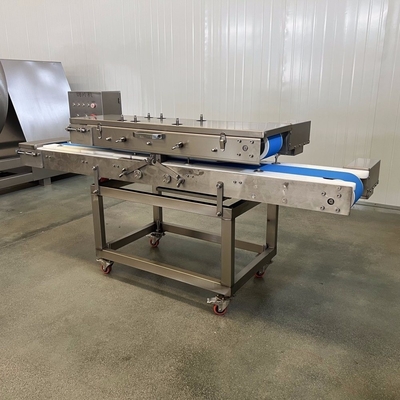 Máquina de corte de carne pesada profissional de precisão para fatias grossas e consistentes