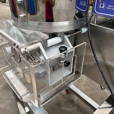 Máquina de mistura de moedor de carne de processamento térmico para processo de produção de hambúrguer Patty